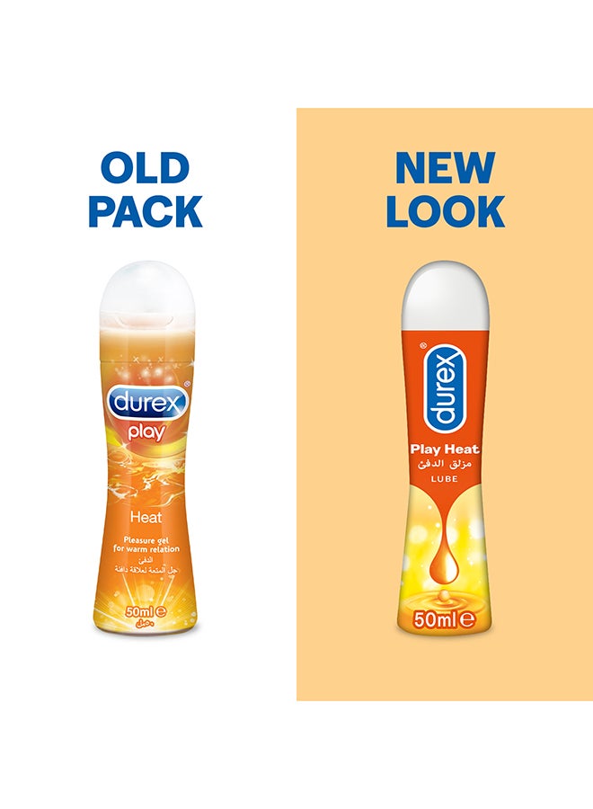 Durex - Play Heat Lube - 50ml Gel - Image 1