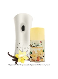 Elegant 3 Piece Vanilla Automatic Refill Spray Set White 300ml  - Image 3