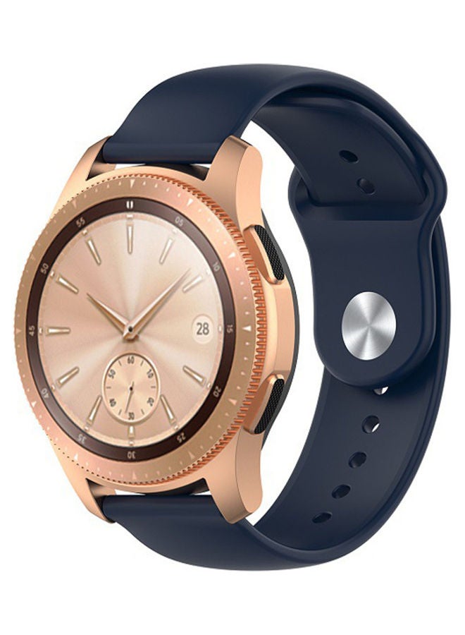 Replacement Smart Watch Strap 22mm Navy Blue - Image 2