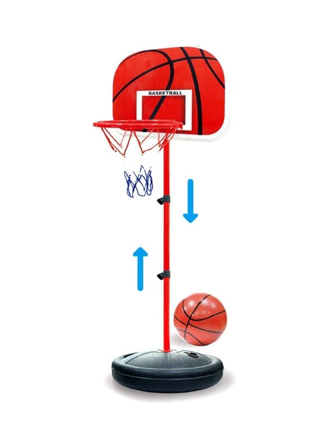 Adjustable Basketball Goal Hoop With Ball ‎59.5x20x14.5cm  - Image 1