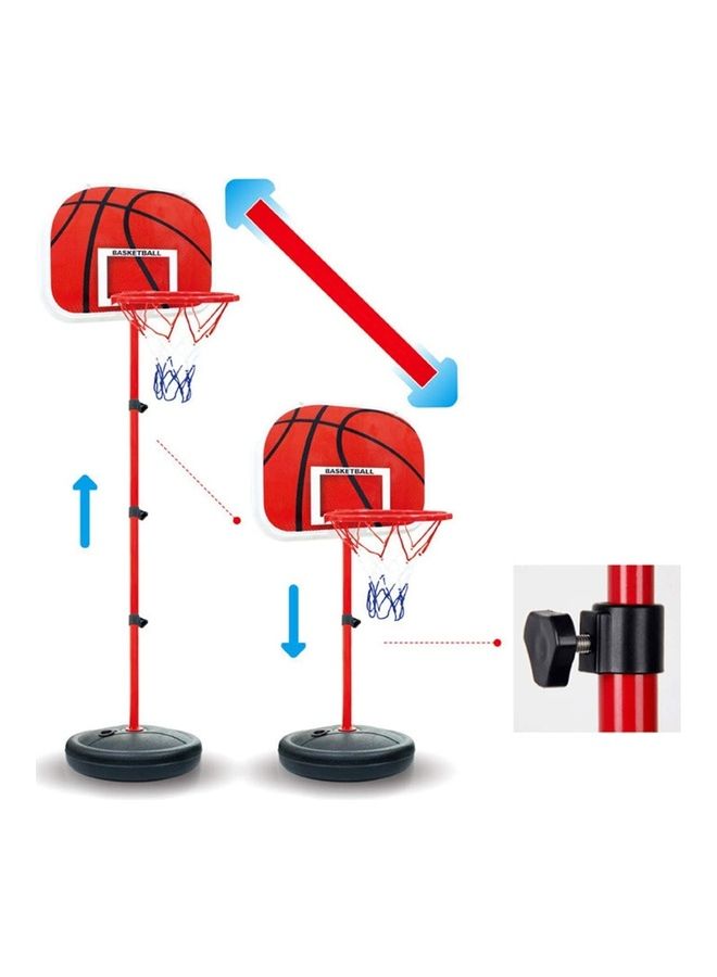 Adjustable Basketball Goal Hoop With Ball ‎59.5x20x14.5cm  - Image 3