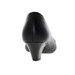 MODARE Low Heel Dress Shoe Black  - Image 4