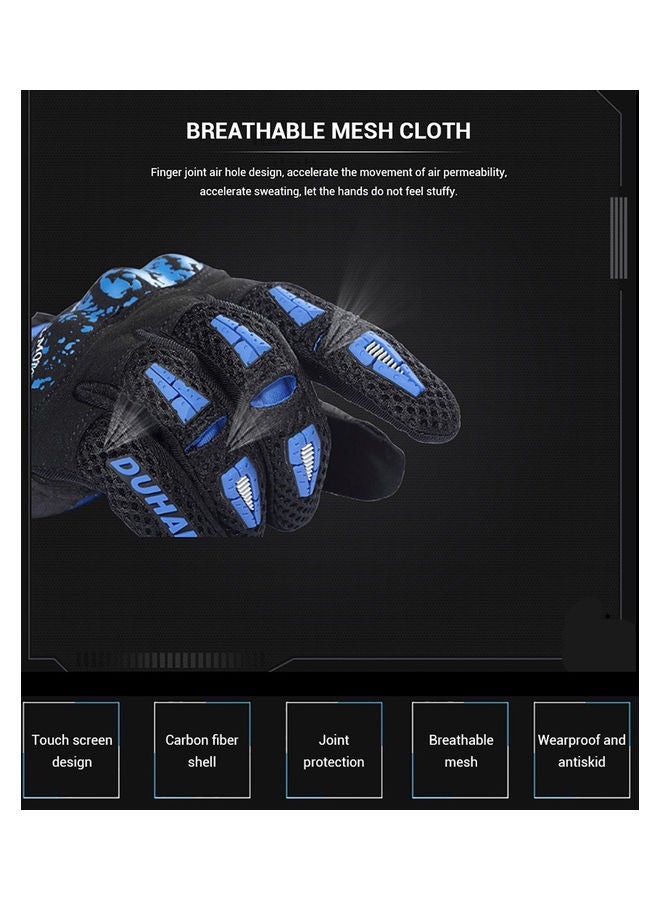 Generic 2-Piece Motorcycle Riding Gloves  - Image 2