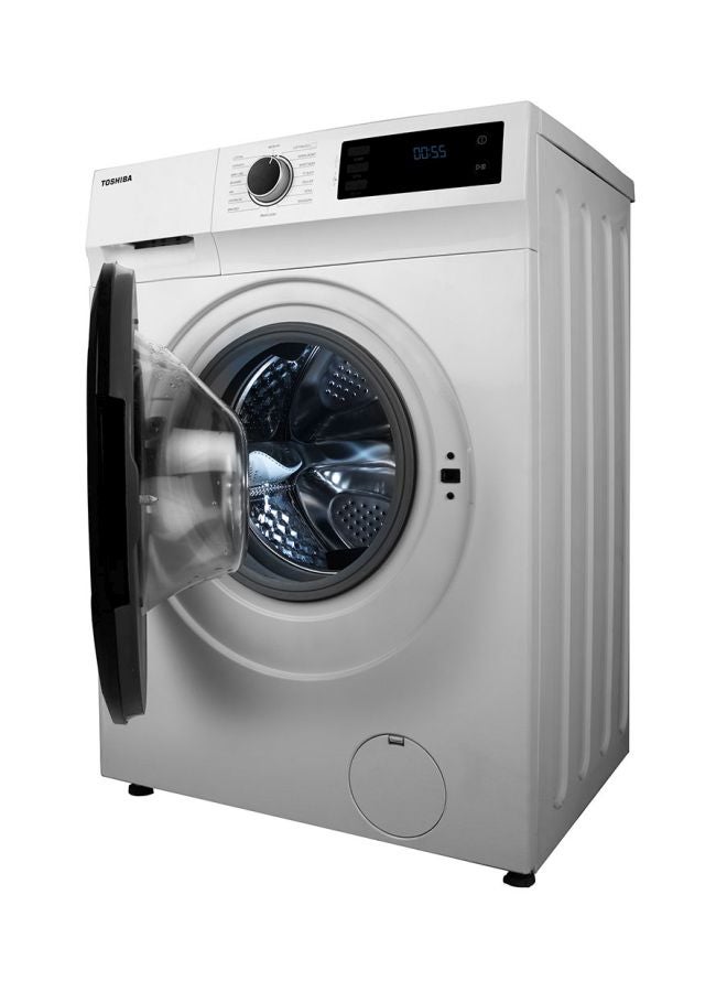 Toshiba - Real Inverter Digital Display Front Load Washer 7 Kg 255 W TW-BH80S2BB Silver/Black - Image 1