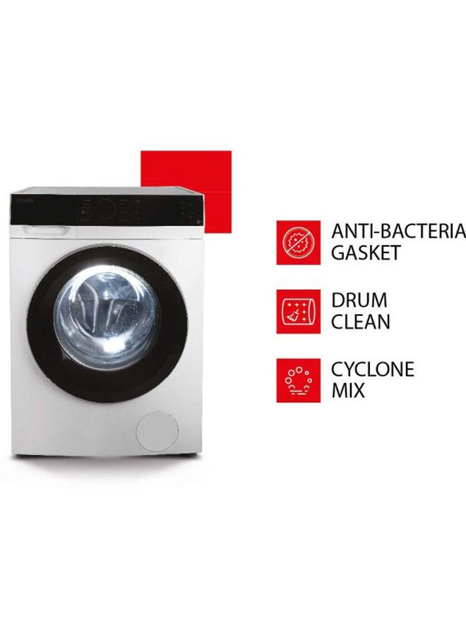Toshiba - SameLoads Front Load Washer With Dryer 8Kg TWD-BH90W4BB White/Black - Image 1