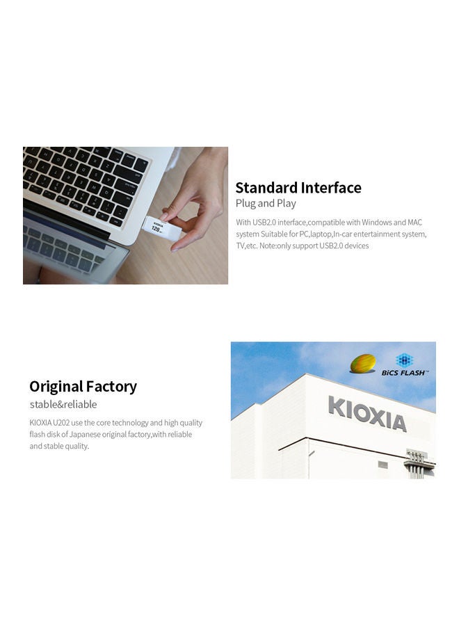 KIOXIA U202 U Disk USB2.0 Flash Drive 32 GB  - Image 2