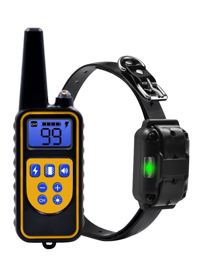 Rechargeable Bark Collar With RC Black 19x5.50x15cm - Image 1