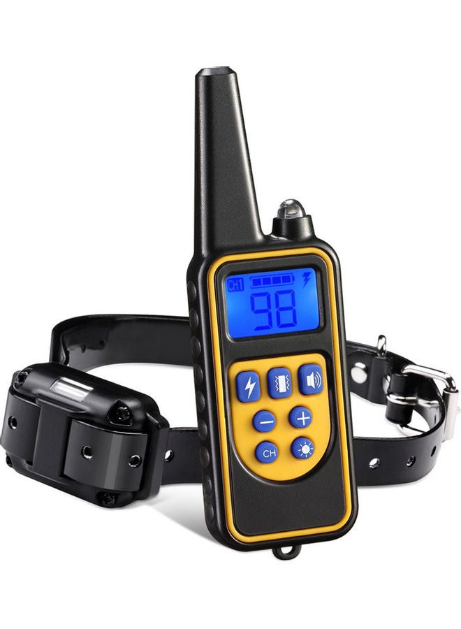 Rechargeable Bark Collar With RC Black 19x5.50x15cm - Image 3