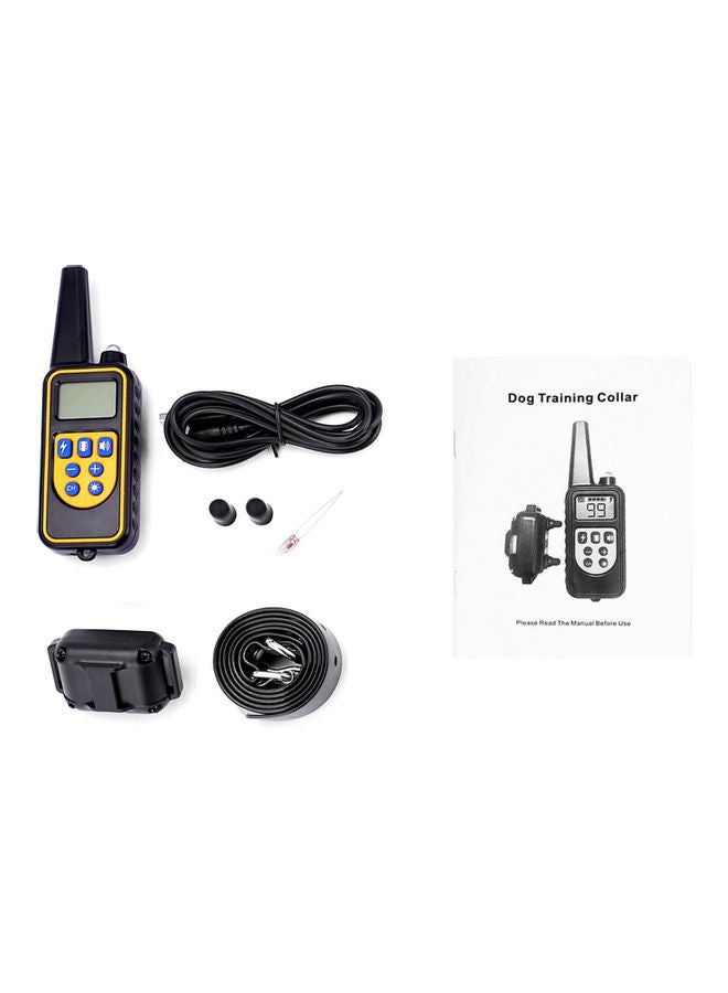 Rechargeable Bark Collar With RC Black 19x5.50x15cm - Image 4