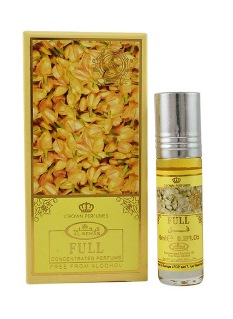 زيت عطري مركز بالكامل بدون كحول من 6 قطع 6ملليلتر
