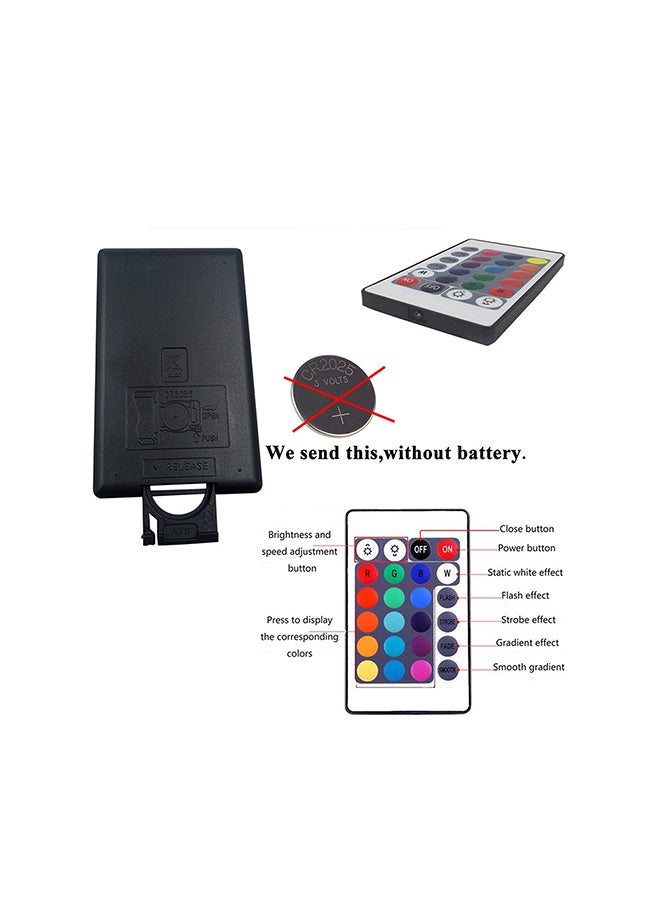 Generic - LED Strip Light With Remote Multicolour 5meter - Image 1