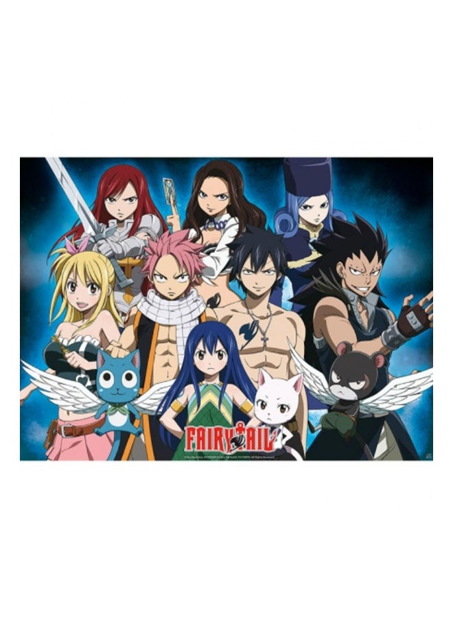 ABYstyle Fairy Tail Anime Poster Multicolour 52 x 38cm 