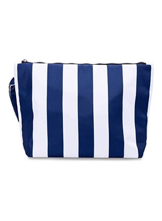 Waterproof Striped Makeup Pouch Blue/White - v1618838194/N46105697A_1