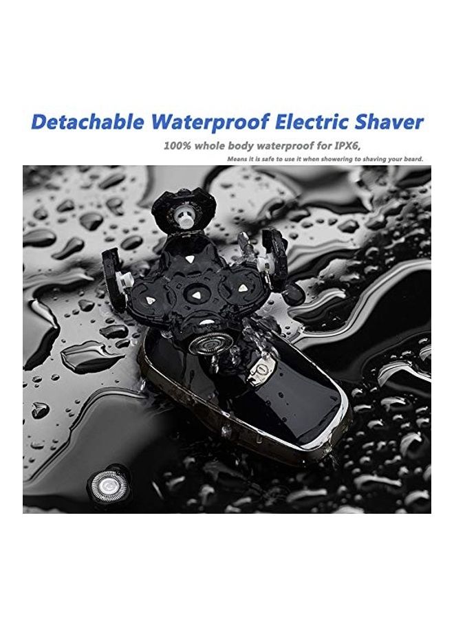 Generic - 5-In-1 Rotary Electric Shaver Black 5x11cm - Image 1