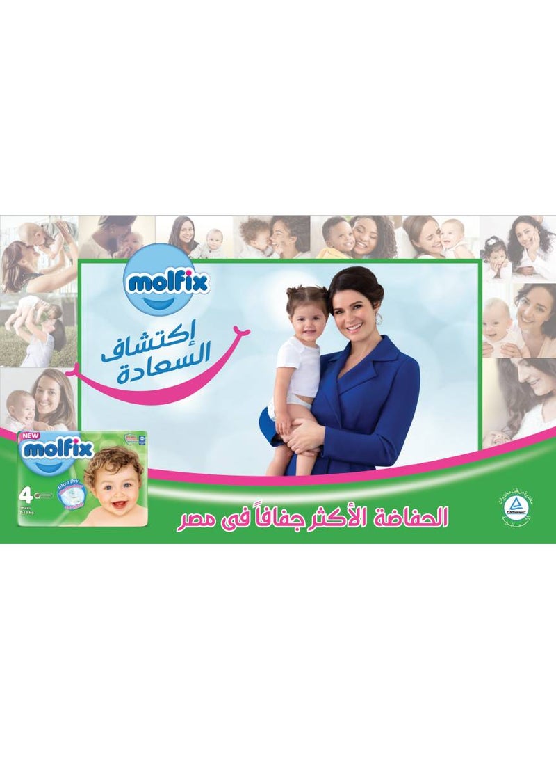 32-Piece Midi Twin Bag 3D Baby Diapers Size 3