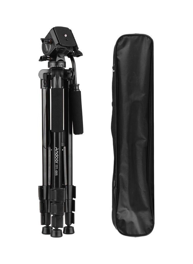 ANDOER Aluminum Alloy Tripod Stand Black  - Image 4