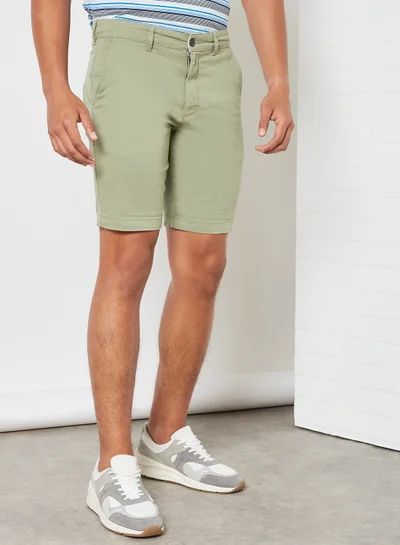 Lyle & Scott Chino Shorts Moss