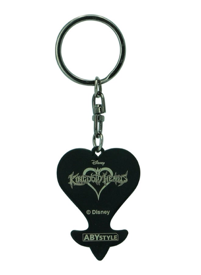 ABYstyle Disney Kingdom Heart Key Ring Red/Black  - Image 1