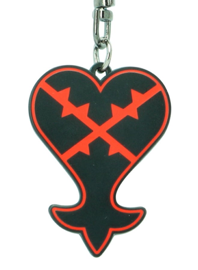 ABYstyle Disney Kingdom Heart Key Ring Red/Black  - Image 2