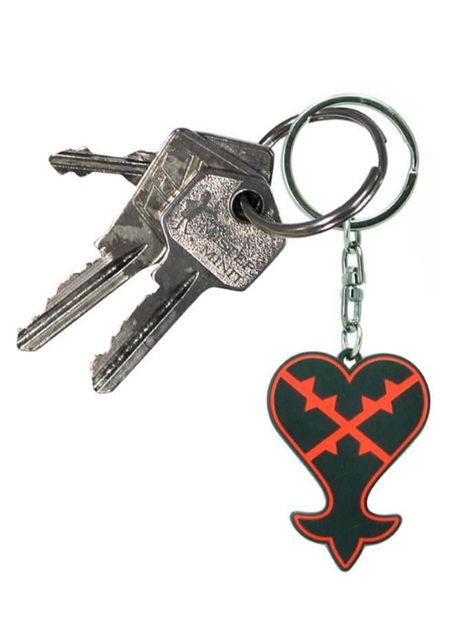 ABYstyle Disney Kingdom Heart Key Ring Red/Black  - Image 3