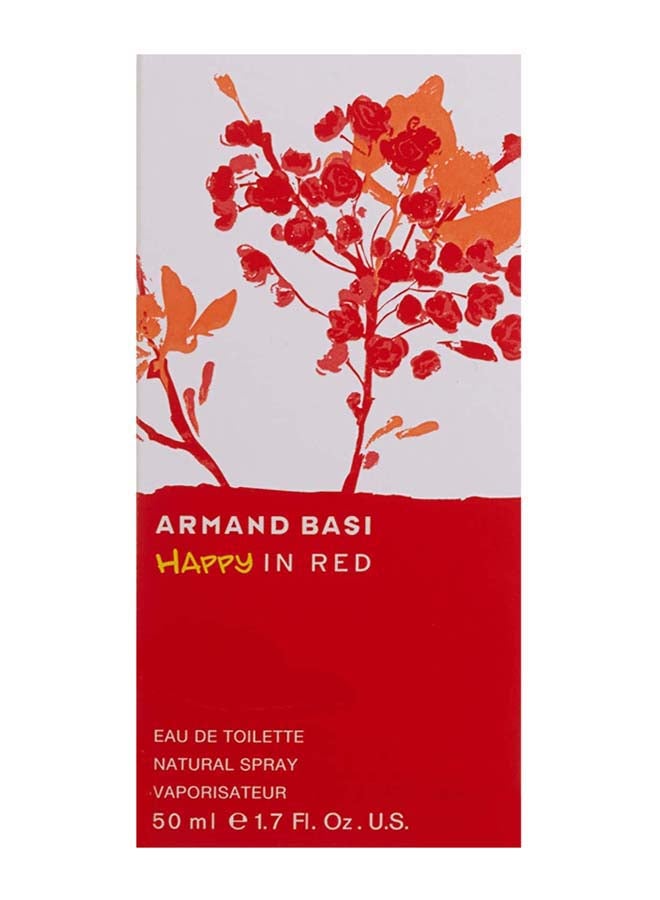 ARMAND BASI - Happy In Red EDT 50ml - Image 1