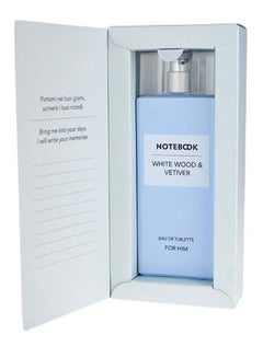 Aquolina Notebook White Wood & Vetiver Edt 100Ml 100ml  - Image 1