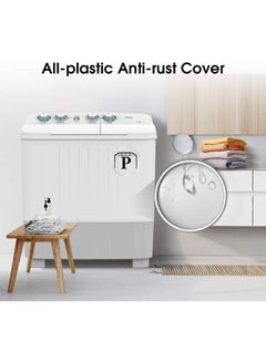 Hisense Twin Tub Washing Machine 220 W XPB140-SXC14 White/Grey  - Image 5