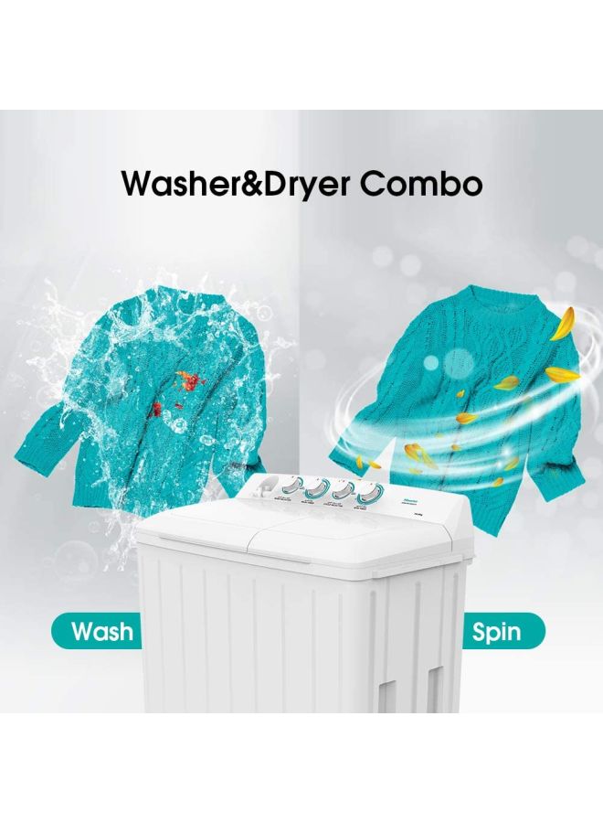 Hisense - Twin Tub Washing Machine 220 W XPB140-SXC14 White/Grey - Image 1