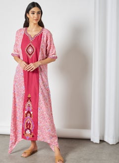 Printed Stylish Jalabiya Multicolour
