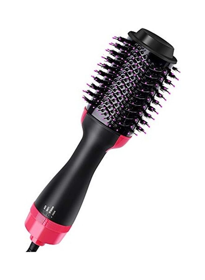 Hair Dryer Brush Black/Pink - Image 1
