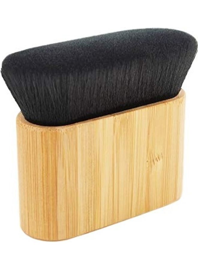 Kabuki Makeup Brush Beige/Black - Image 1