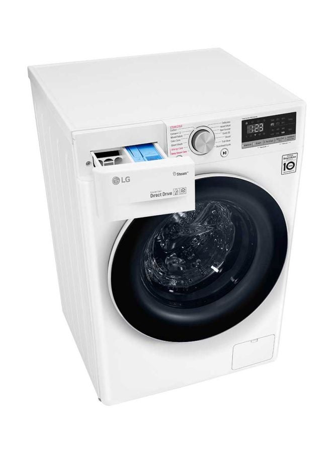LG - Front Load Washing Machine 9 Kg 2100 W WFV0914WH White - Image 1