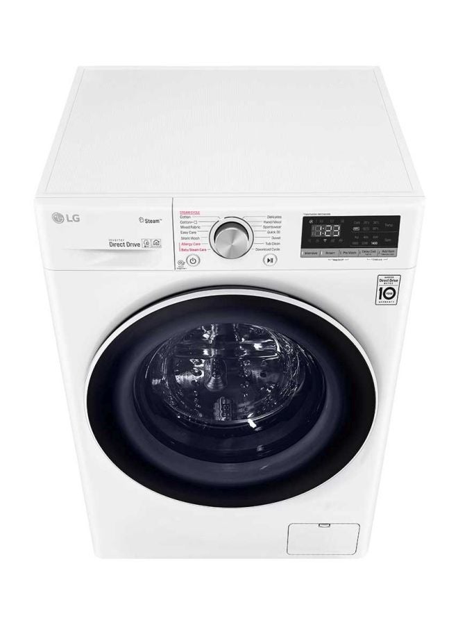 LG - Front Load Washing Machine 9 Kg 2100 W WFV0914WH White - Image 1