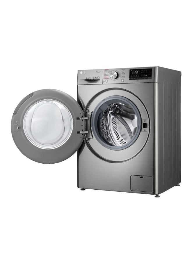 إل جي - غسالة بفتحة أمامية سعة 10.5 كجم مع مجفف بسعة 7 كجم WSV1107XMT أسود/ فضي - Image 1