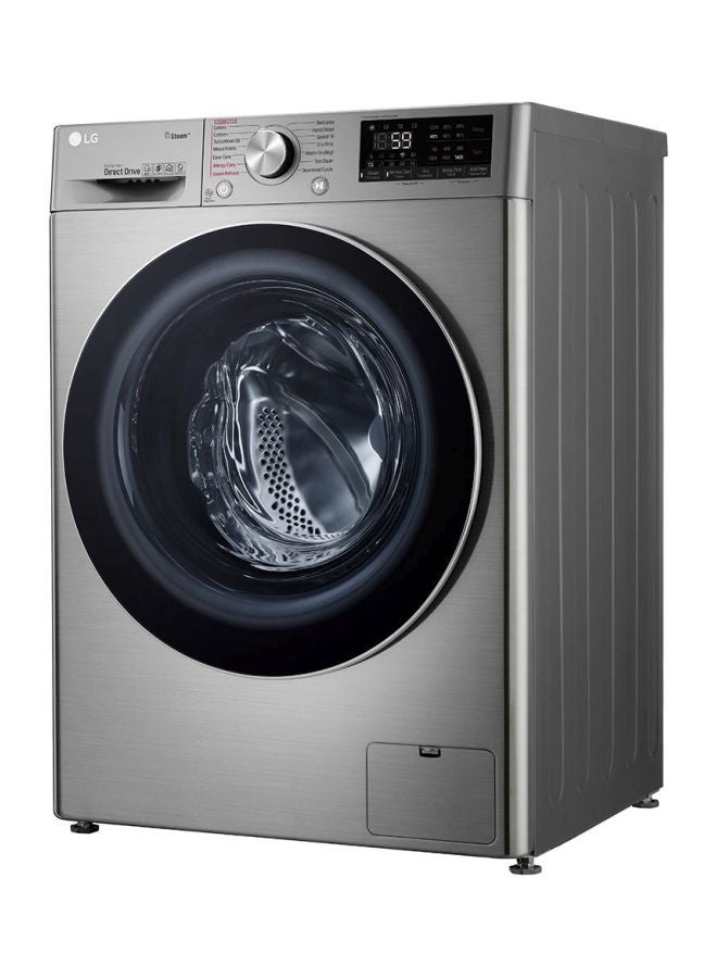 إل جي - غسالة بفتحة أمامية سعة 10.5 كجم مع مجفف بسعة 7 كجم WSV1107XMT أسود/ فضي - Image 1