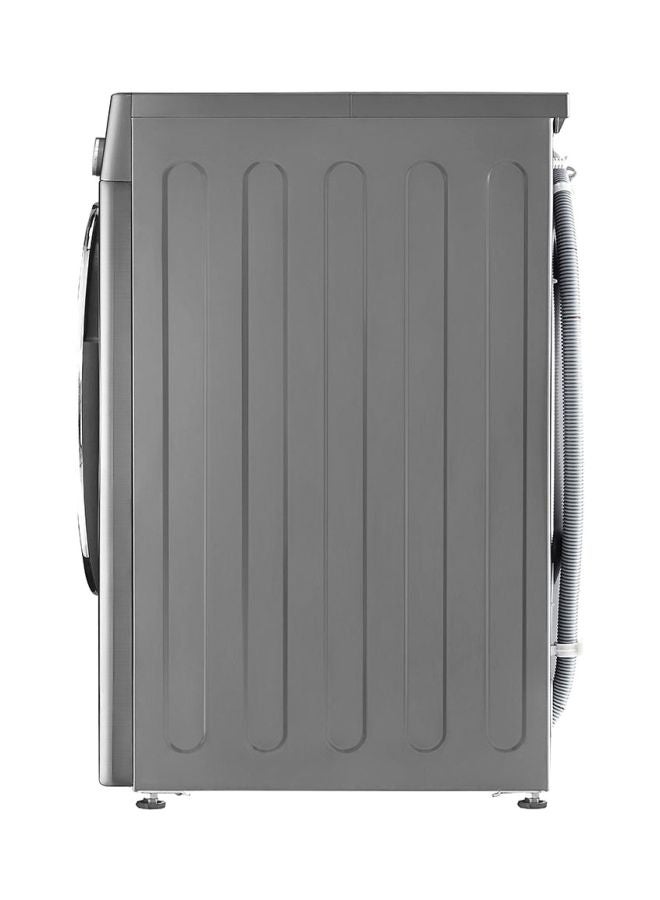 LG - Front Load washing Machine 10.5 Kg WFV1114XMT Silver - Image 1