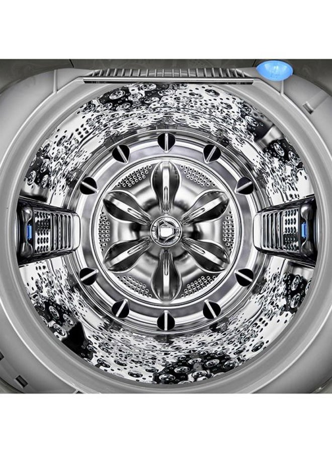 LG - Top Load Fully Automatic Washing Machine, 16 Kg, HEDD Motor, SmartThinQ Wi-Fi WTS16HHMK Stainless Silver - Image 1
