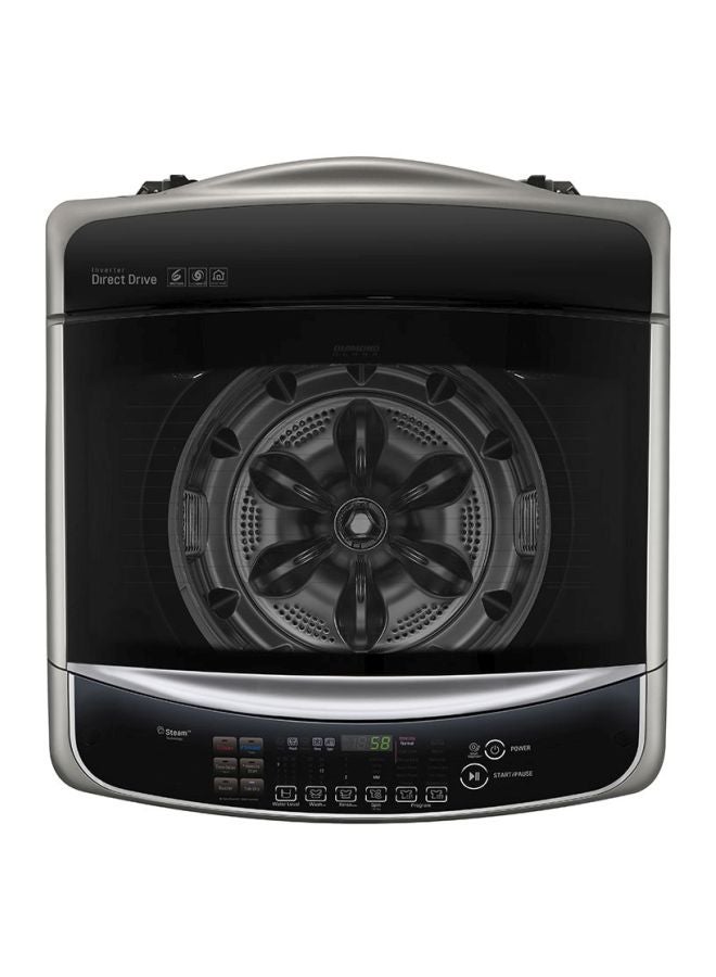 LG - Top Load Fully Automatic Washing Machine, 16 Kg, HEDD Motor, SmartThinQ Wi-Fi WTS16HHMK Stainless Silver - Image 1