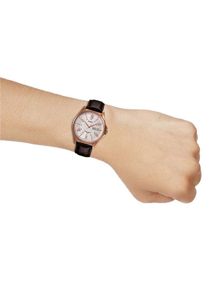 كاسيو ساعة يد كوارتز بعقارب طراز MTP-1384L-7AV للرجال - Image 5