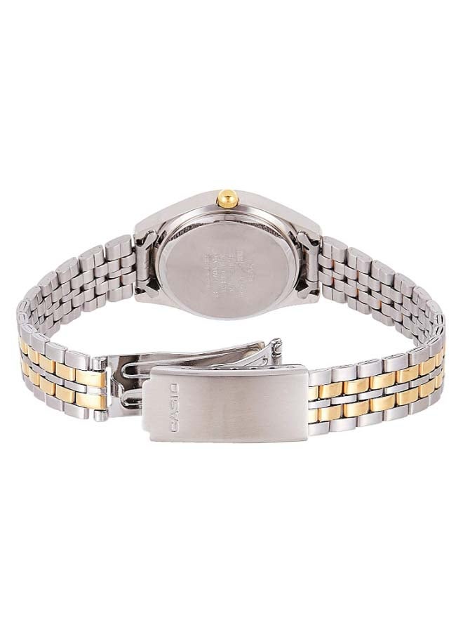 CASIO Women's Water Resistant Stainless Steel Analog Watch LTP-1129G-7BRDFF - Image 3