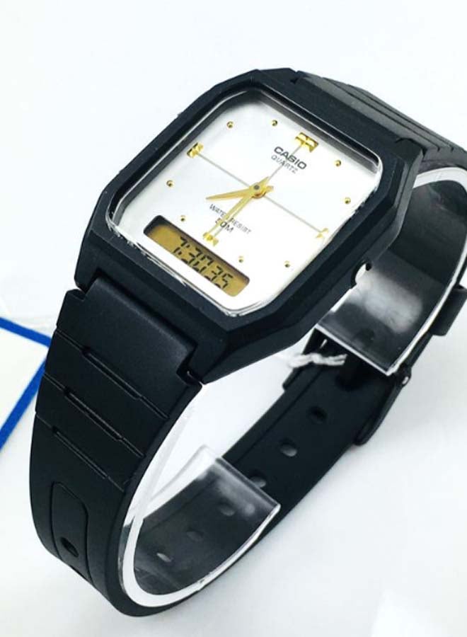 CASIO Men's Synthetic Analog/Digital Wrist Watch AW-48HE-7AV  - Image 4