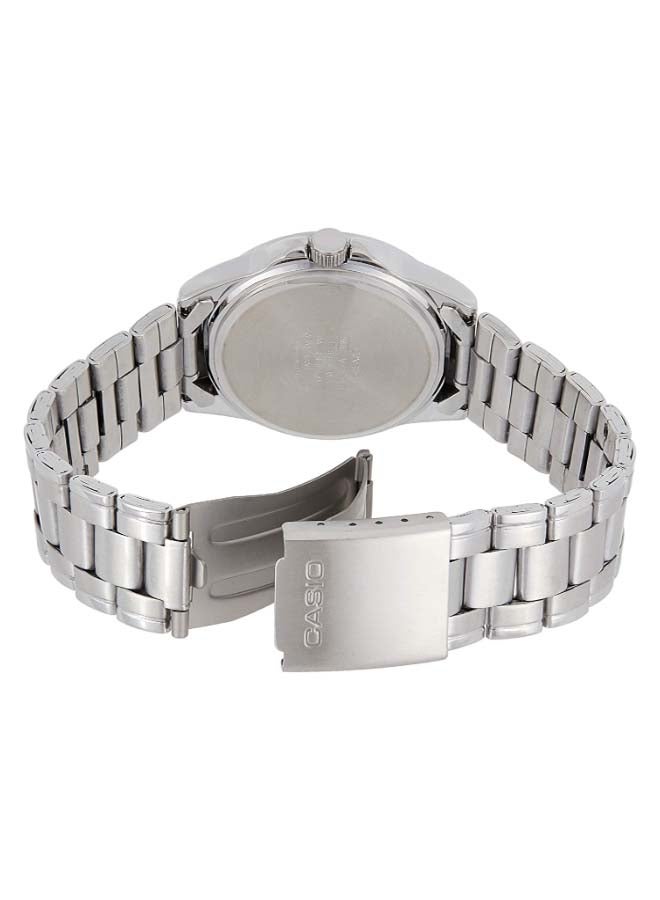 CASIO Men's Formal Analog Watch MTP1215A-1ADF - 38 mm - Silver - Image 2