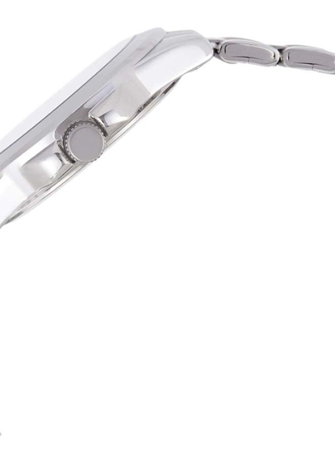 CASIO Men's Formal Analog Watch MTP1215A-1ADF - 38 mm - Silver - Image 4