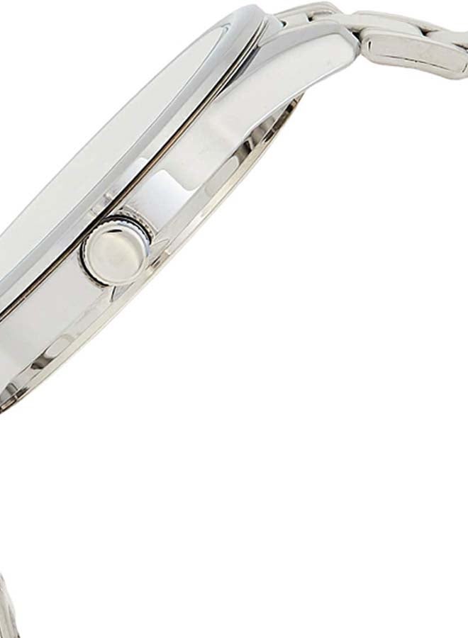 CASIO Men's Stainless Steel Analog Watch MTP-V005D-1B - 48 mm - Silver - Image 3