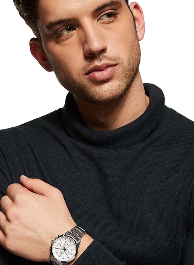 كاسيو ساعة يد إديفيس كرونوغراف طراز EFR-527D-7AVUDF للرجال - Image 4