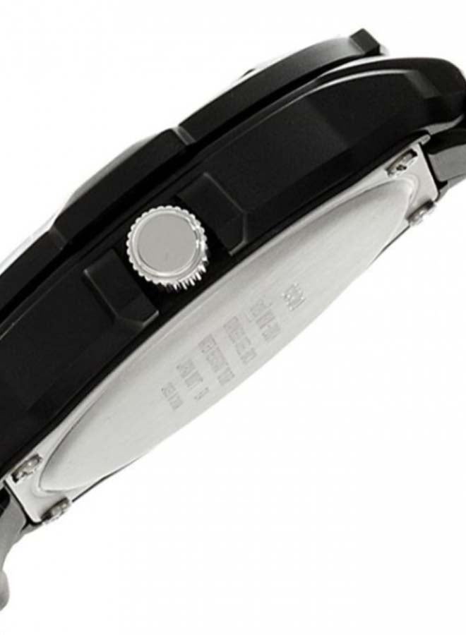 كاسيو ساعة يد بعقارب وبسوار من السيليكون طراز MRW-200H-3BV - مقاس 45 مم - لون أسود للرجال - Image 5