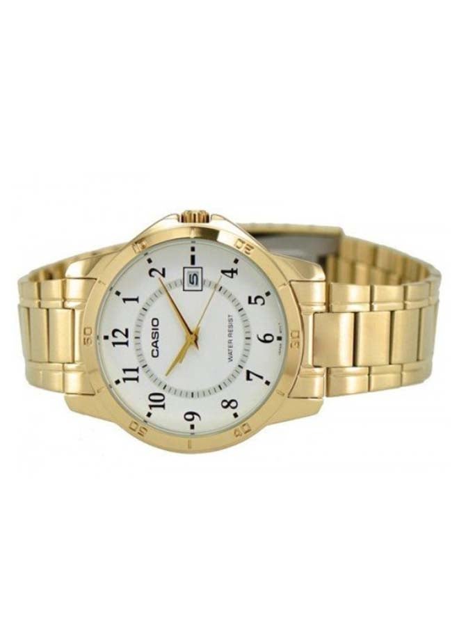 CASIO men Stainless Steel Analog Watch MTP-V004G-7 - 40 mm - Gold - Image 4