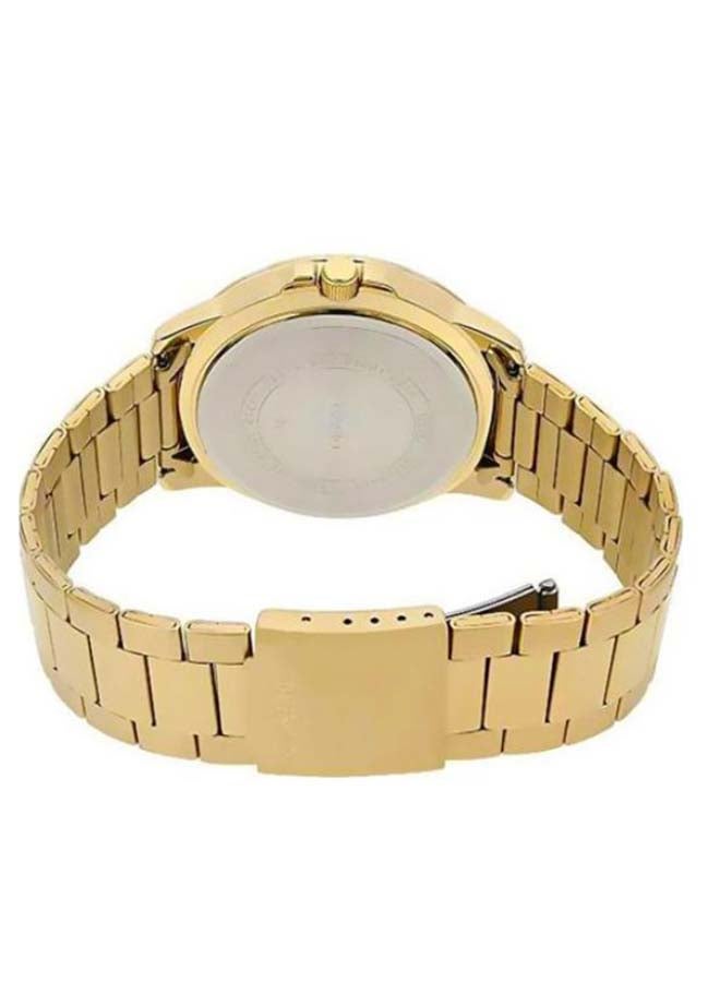 CASIO men Stainless Steel Analog Watch MTP-V004G-7 - 40 mm - Gold - Image 3