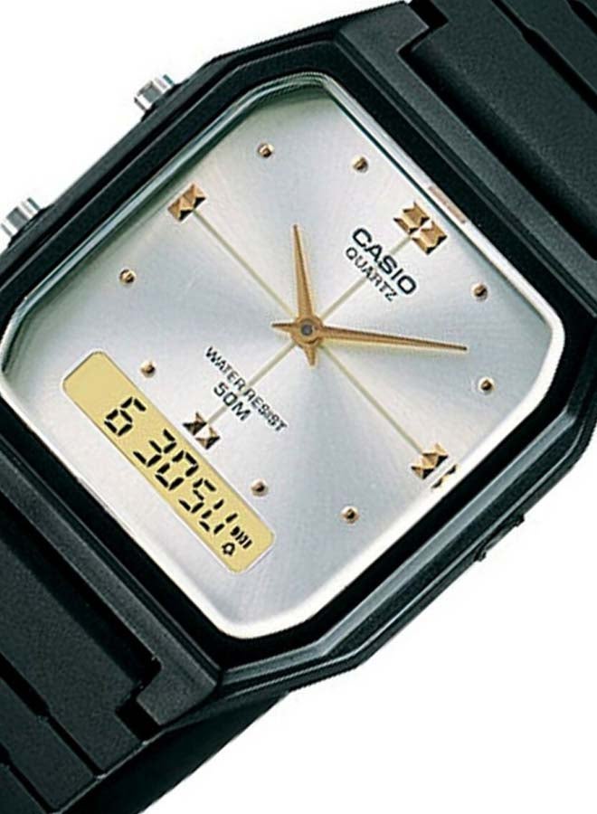 CASIO Men's Resin Analog/Digital Watch AW48HE-8AV - Image 4