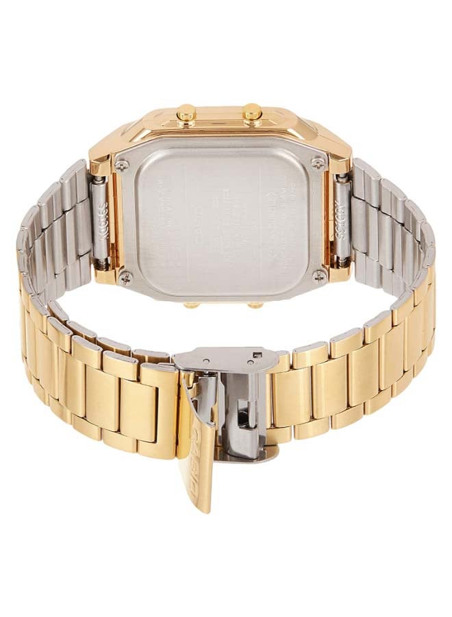 CASIO - Women's Data Bank Digital Watch DB-360G-9A - 40 mm - Gold - Image 1